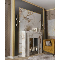 Потолочный плинтус Cosca Decor 192-11 60 мм, миндаль СПБ019676