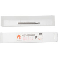 Борфреза твердосплавная цельная двойная насечка N030403 WOLFSTAR cu00092