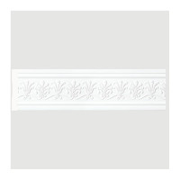 Молдинг Cosca Decor 80-4 Пальметта интерьерный багет, белый матовый СПБ048180