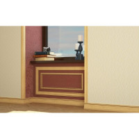 Молдинг Cosca Decor интерьерный багет, 30 мм, оникс СПБ057605