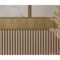 Панель Cosca Decor C10-4 интерьерный багет, 100 мм, дуб светлый СПБ016852