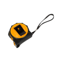 Рулетка TOLSEN ПРОФИ комбинированный корпус, полотно нейлон 3мх16 мм 36002