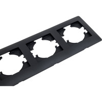 5-местная рамка GUSI ELECTRIC Bravo, цвет графит С1050-010