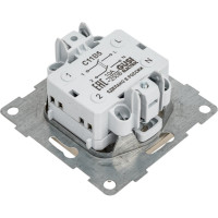 Механизм выключателя GUSI ELECTRIC Ugra 1кл. 2-х полюсный, СУ , 10А, 250В, шампань С11В5-027