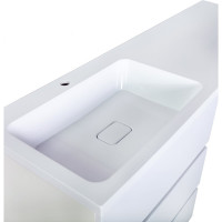 Напольная тумба ORANGE OPTIMA с левой раковиной, под стиральную машину OP-70TUW+RAL