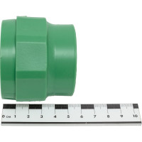 Комбинированная муфта Banninger полипропиленовая, зеленая, 40x1 ВР 7R11094911