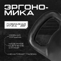 Любительская гиря ООО "Верхнеуральский завод РТИ" Титан, 16 кг, K16
