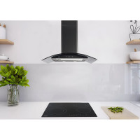 Вытяжка кухонная MBS RUTA 160 GLASS BLACK 4332