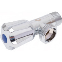 Вентильный кран для стиральной машины AV Engineering 1/2x3/4 хром AVE2263412
