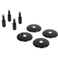 Электрический полотенцесушитель ROYAL THERMO Classic black П6 450x650 НС-1442597