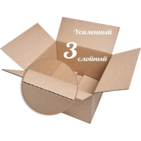 Картонная коробка PACK INNOVATION гофрокороб 26x14x10 см объем 3.6 л 100 шт IP0GK00261410-100