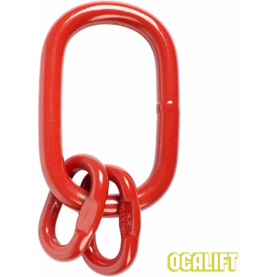 Овальное звено с дополнительными звеньями и плоским профилем OCALIFT 6,4 т 123672c