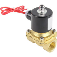 Клапан электромагнитный DN.ru VS2W-100N-NC Ду32 Ру10 двухходовой, латунь, NBR, 24В DC D130-01598