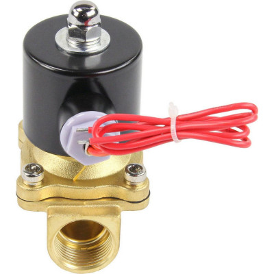 Клапан электромагнитный DN.ru VS2W-100V-NC Ду40 Ру10 двухходовой, латунь, VITON, 220В AC D130-01563