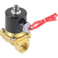 Клапан электромагнитный DN.ru VS2W-100E-NC Ду10 Ру10 двухходовой, латунь, EPDM, 220В AC D130-01247