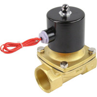 Клапан электромагнитный DN.ru VS2W-100E-NC Ду40 Ру10 двухходовой, латунь, EPDM, 220В AC D130-01252
