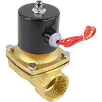 Клапан электромагнитный DN.ru VS2W-100E-NC Ду40 Ру10 двухходовой, латунь, EPDM, 220В AC D130-01252