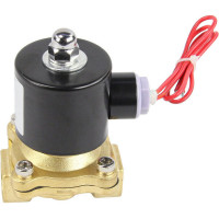 Клапан электромагнитный DN.ru VS2W-100E-NC Ду6 Ру10 двухходовой, латунь, EPDM, 220В AC D130-01245