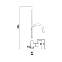 Смеситель для кухонной мойки Fmark FS26729-02