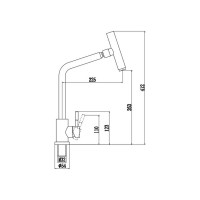 Смеситель для кухонной мойки Fmark FS26329