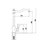 Смеситель для кухонной мойки Fmark FS26529