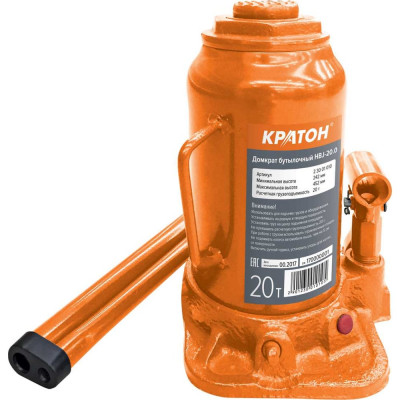 Бутылочный домкрат Кратон HBJ-20.0 2 30 01 010