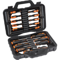 Набор отверток и насадок 58 штук NEO Tools сталь S2, Torx( T) PH SL  04-211