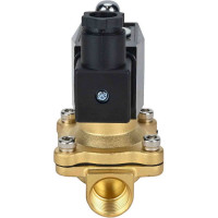 Клапан электромагнитный DN.ru VS2W-300E-NC Ду10 Ру10 двухходовой, латунь, EPDM, 220В AC D130-01705