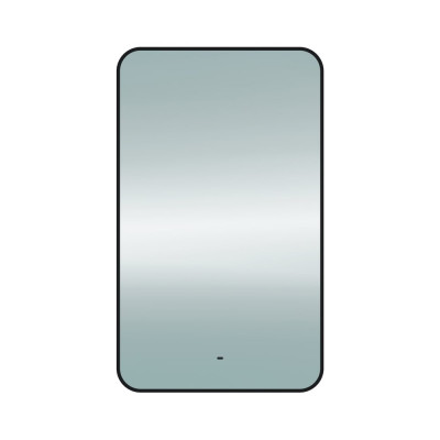 Зеркало Teymi Solli Black Soft Line 60x100, LED подсветка, сенсор T20234S ЦБ-00265142