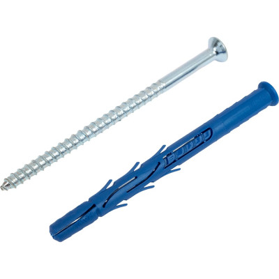 Рамный дюбель для крепления без воротника с цинковым покрытием RAWLPLUG 8x100 мм R-FF1-N-08L100