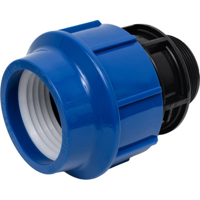 Муфта компрессионная для ПЭ труб нр LAMMIN 63x2" Lm34103063050