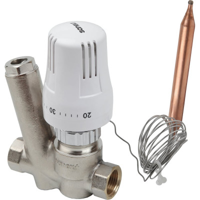 Термостатический балансировочный клапан SANEXT TV-L на циркуляцию, Ду15, ВР 1/2" 6618