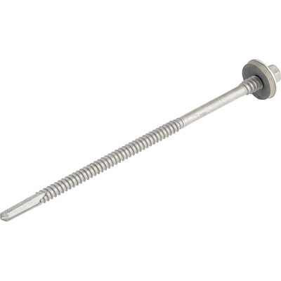 Винт самосверлящий SsWp(EPDM) 16х5.5(6.3)х140 (дакромет) 1000 шт. Skreppro 4680635460064