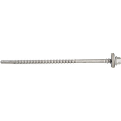 Винт самосверлящий SsWp(EPDM) 16х5.5(6.3)х140 (дакромет) 100 шт. Skreppro 4680635460057