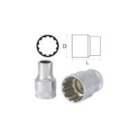 Головка Aist 15 мм 19/32" 1/2" "ML" 411415 00-00002872