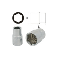 Сатиновая головка Aist 4.5 мм 1/4" 6-гранная 2111045 00-00005803