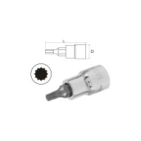Головка-бита Aist 12-лучевая М5 3/8" матовая 340205M-A-X 00-00024629