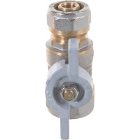 Шаровой кран для воды СТМ СТАНДАРТ 16х20, ц/ц бабочка CWPB1620