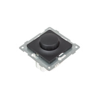 Механизм диммера GUSI ELECTRIC Ugra 500W, СУ, графит С11Д6-010