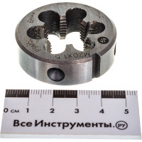 Плашка ИНСТУЛС М. 20.0х1.5х45х14 HSS 6h DIN223 00001240311