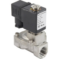 Клапан электромагнитный DN.ru VS2W-401N-PU-NC Ду15 Ру16 сталь, пилотный, NBR, 220В AC D130-01277