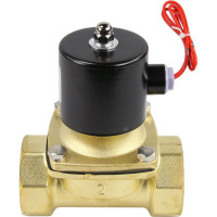 Клапан электромагнитный DN.ru VS2W-100V-NC Ду15 Ру10 двухходовой, латунь, VITON, 24В DC D130-01601