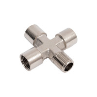 Переходник крест 1/4"FFFМ NORDBERG NPX2FFFM