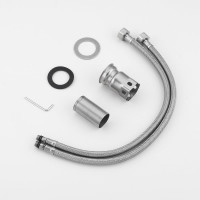 Смеситель для кухни Frap 35к f40899-1 нержавеющая сталь, белый 544078