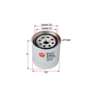 Фильтр топливный Sakura FC1103