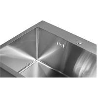 Кухонная мойка из нержавеющей стали WISENT ws35848 (58x48см) WS35848/WGER013