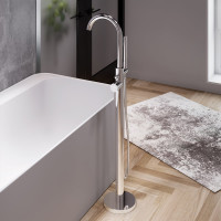 Отдельностоящий смеситель для ванны и душа Damixa Scandinavian Pure хром 365000000