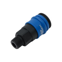 Разъем композитный мама быстросъемный - резьба M1/4 NORDBERG NKF22E