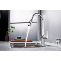 Смеситель для кухни ESKO вытяжной, с дисплеем K15 LED