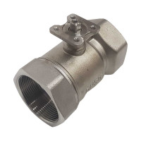 Двухходовой шаровой кран TECHNO 2050B из нержавеющей стали, под привод DN50, G 2, КVS 63 660250-2